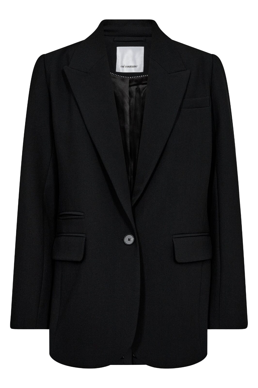 Forudbestilling - Co´couture - Volacc Ring Single Blazer 30245 - 96 Black Blazere 