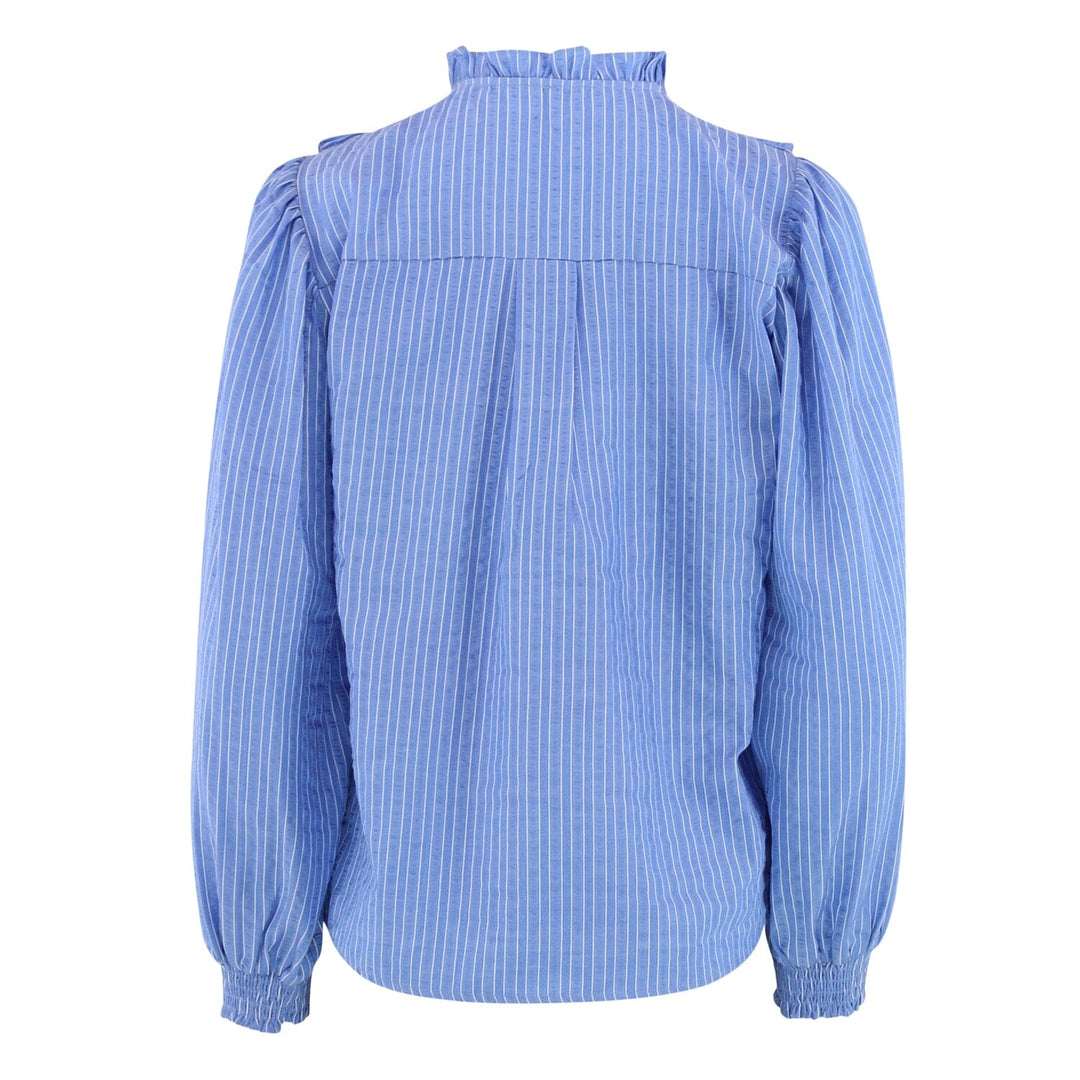 Forudbestilling - Continue - Silke Stripe - 416 Blue Stripe Bluser 