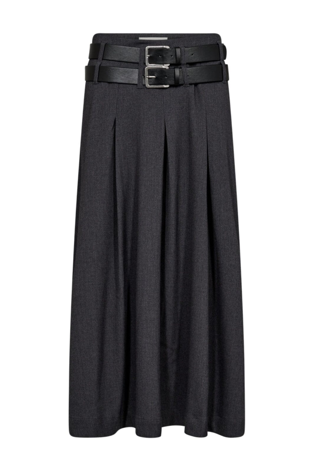 Forudbestilling - Copenhagen Muse - Cmtailor-Skirt 205001 - Med. Grey Melange Nederdele 