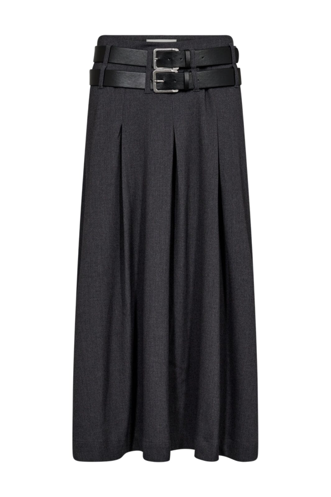 Forudbestilling - Copenhagen Muse - Cmtailor-Skirt 205001 - Med. Grey Melange Nederdele 