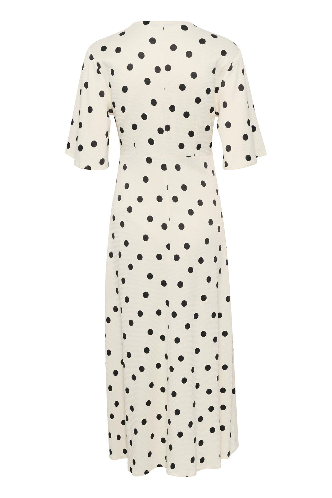 Forudbestilling - Gestuz - DottiaGZ P midi dress - Afterglow with black dot Kjoler 