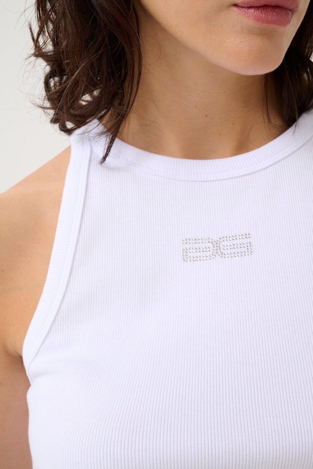 Forudbestilling - Gestuz - Gzdrew Logo Tank 2.0 - 110601 Bright White Toppe 