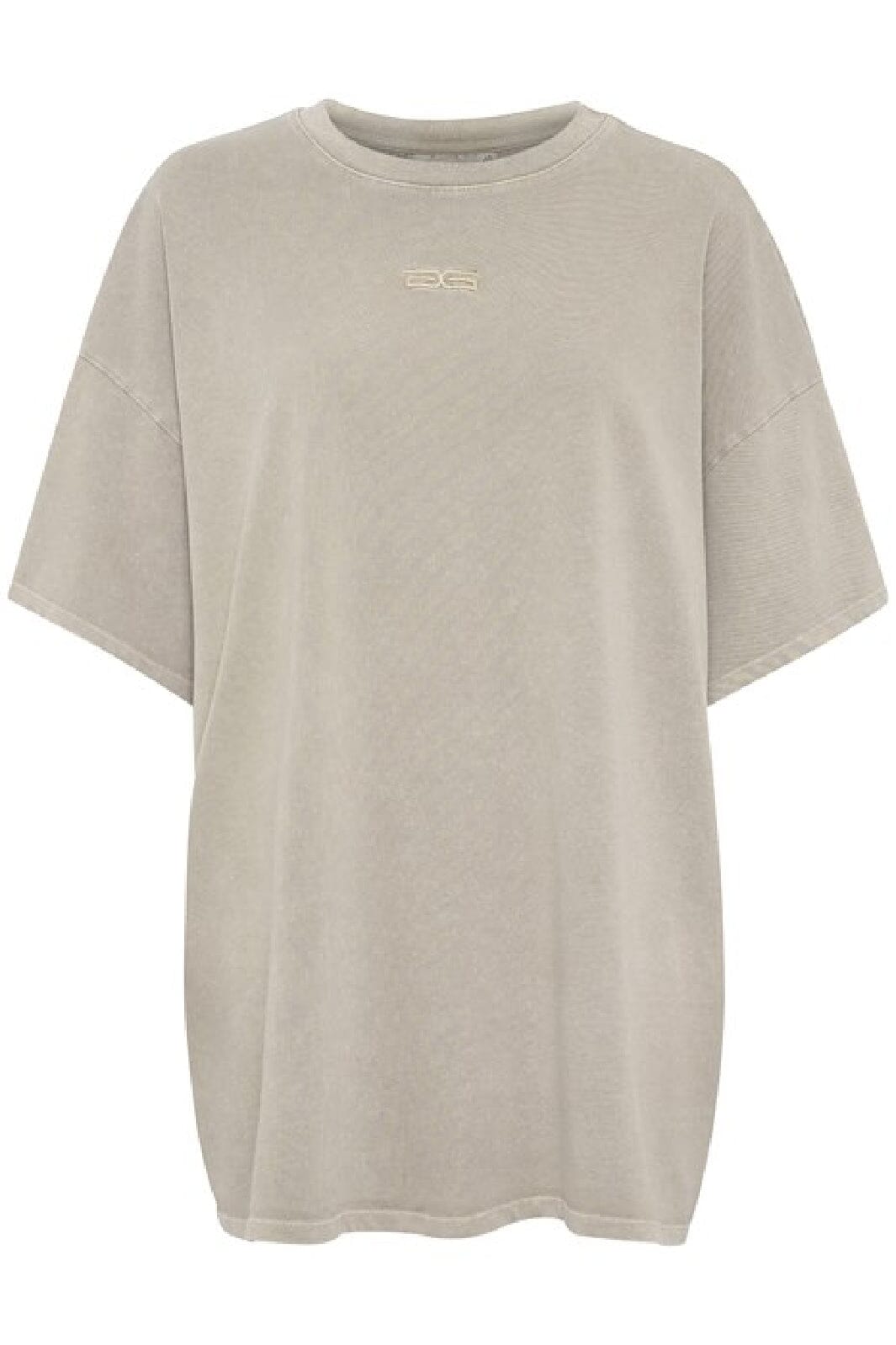 Gestuz - Jiogz Oversize Tee 10909249 - 170510 - Silver Sage