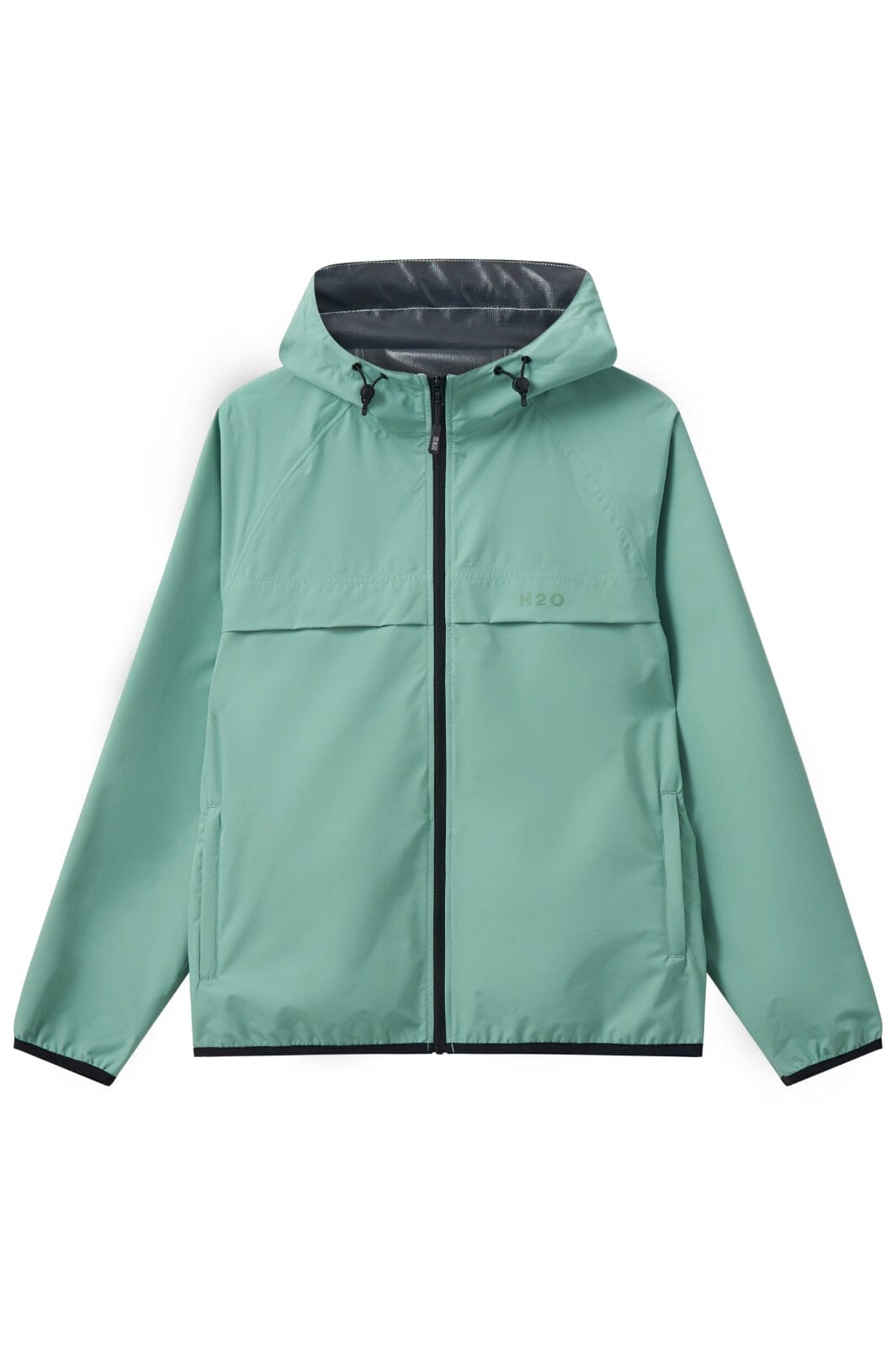 H2O - Rømø Lw Rain Jacket Packable 100980 - 3008 - Sea Grass