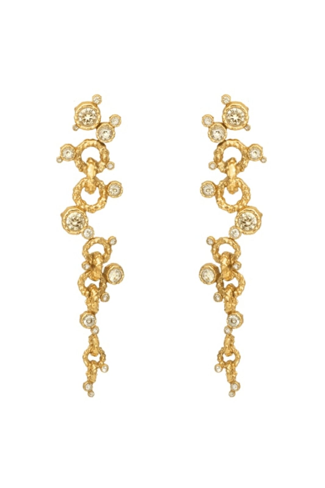 Forudbestilling - House Of Vincent - Twinkle Chain Earrings - Gilded Øreringe 