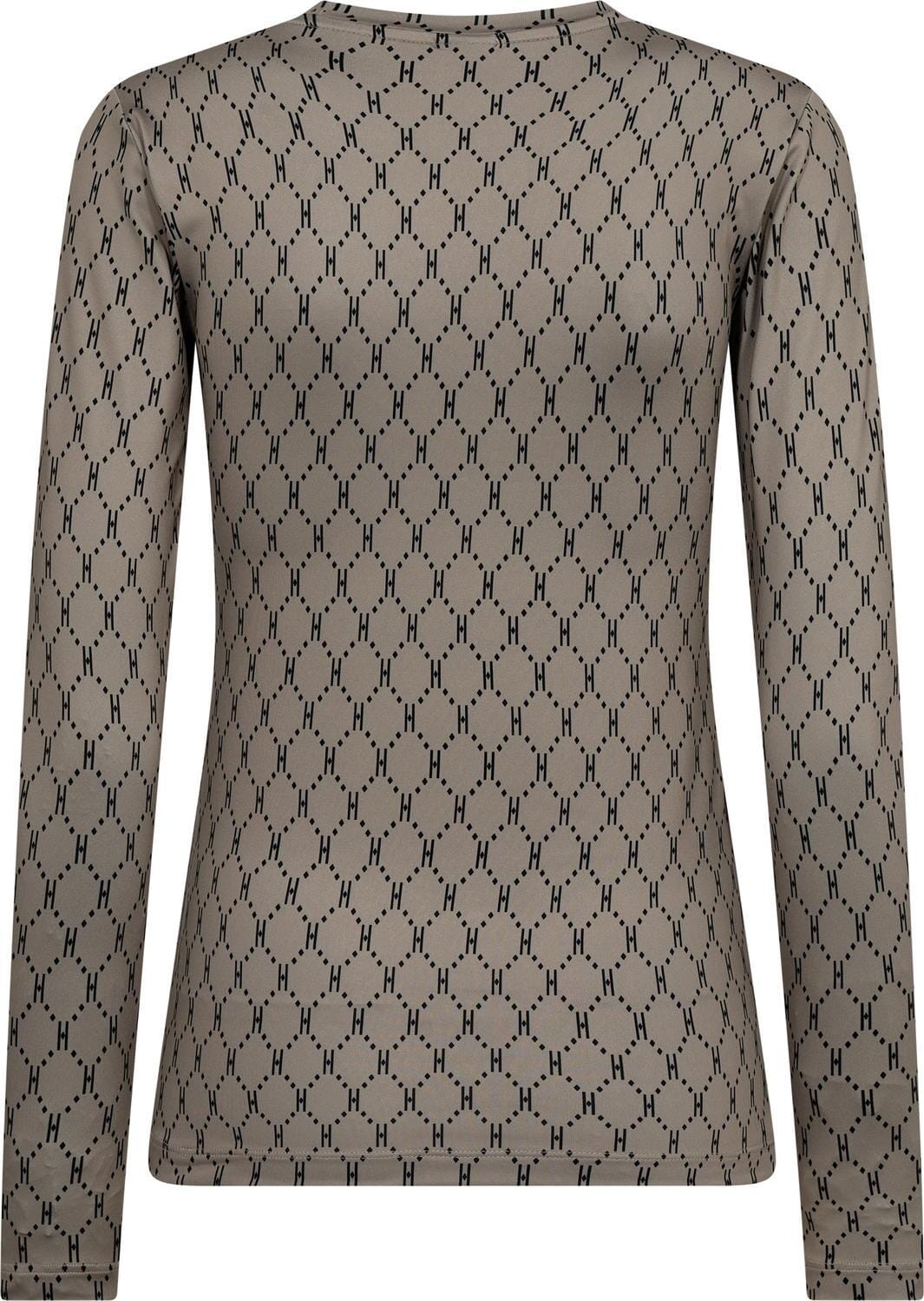 Forudbestilling - Hype The Detail - Printed Blouse 200-14 - 45 - Sand Bluser 