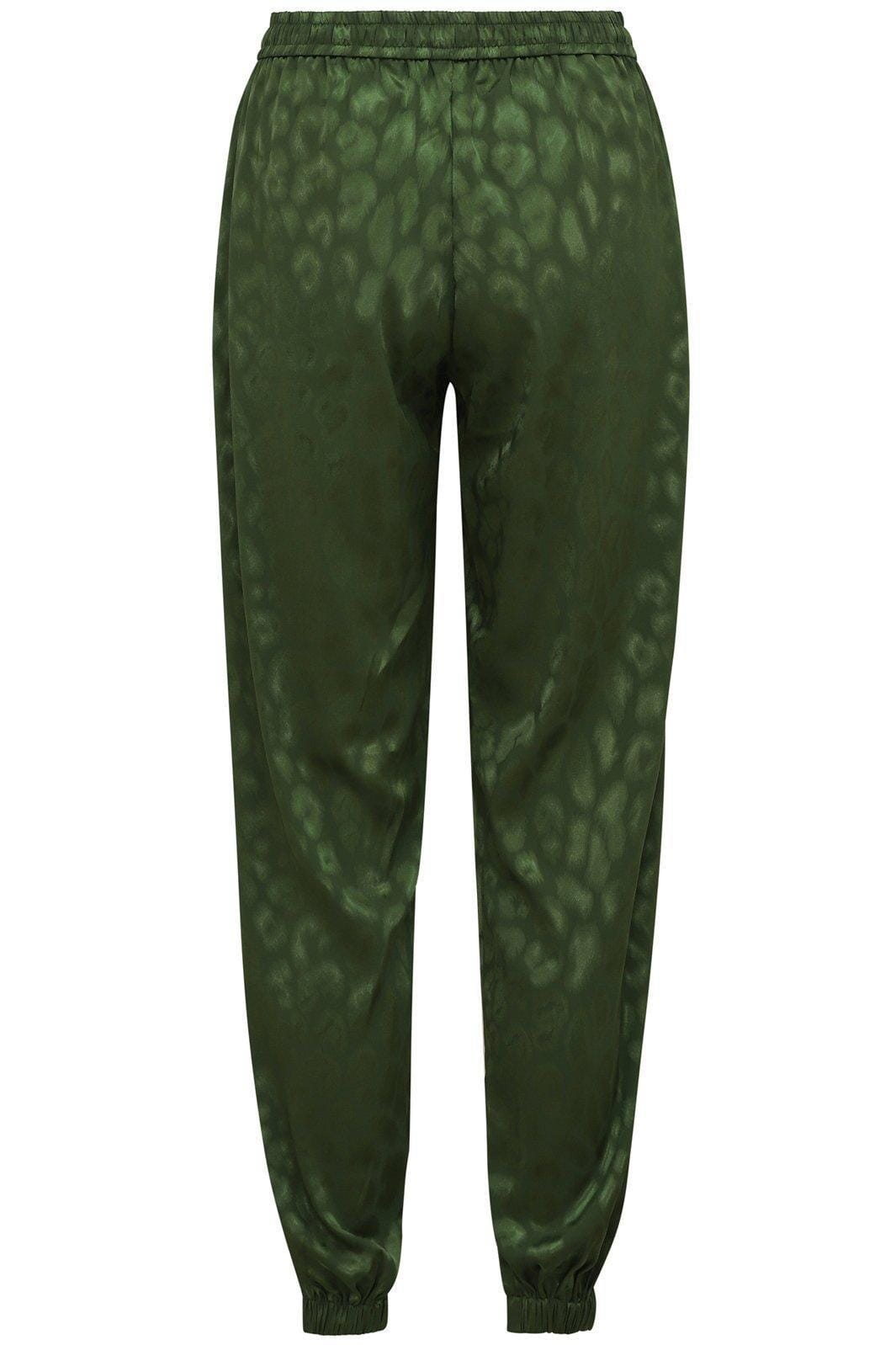 Karmamia - Cora Pants - Cactus Leo Jacquard Bukser 