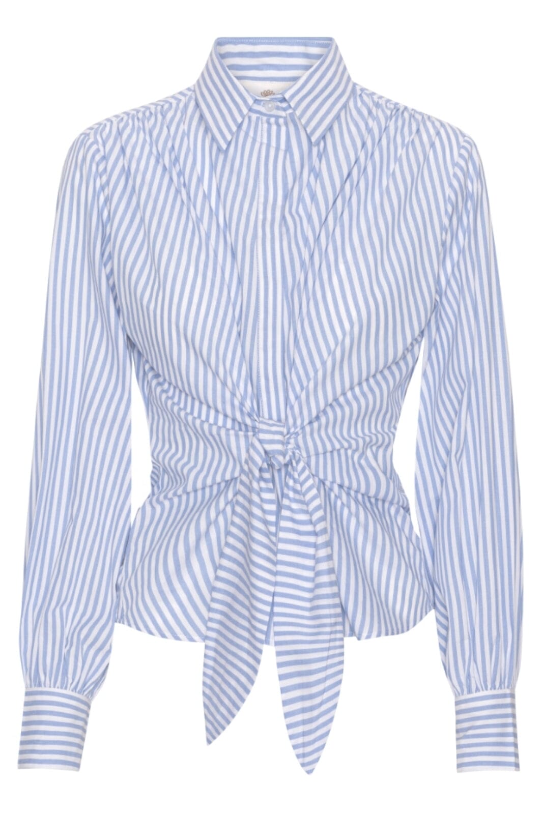 Forudbestilling - Karmamia - Lee Shirt - Sky Stripe Cotton - (Februar) Skjorter 