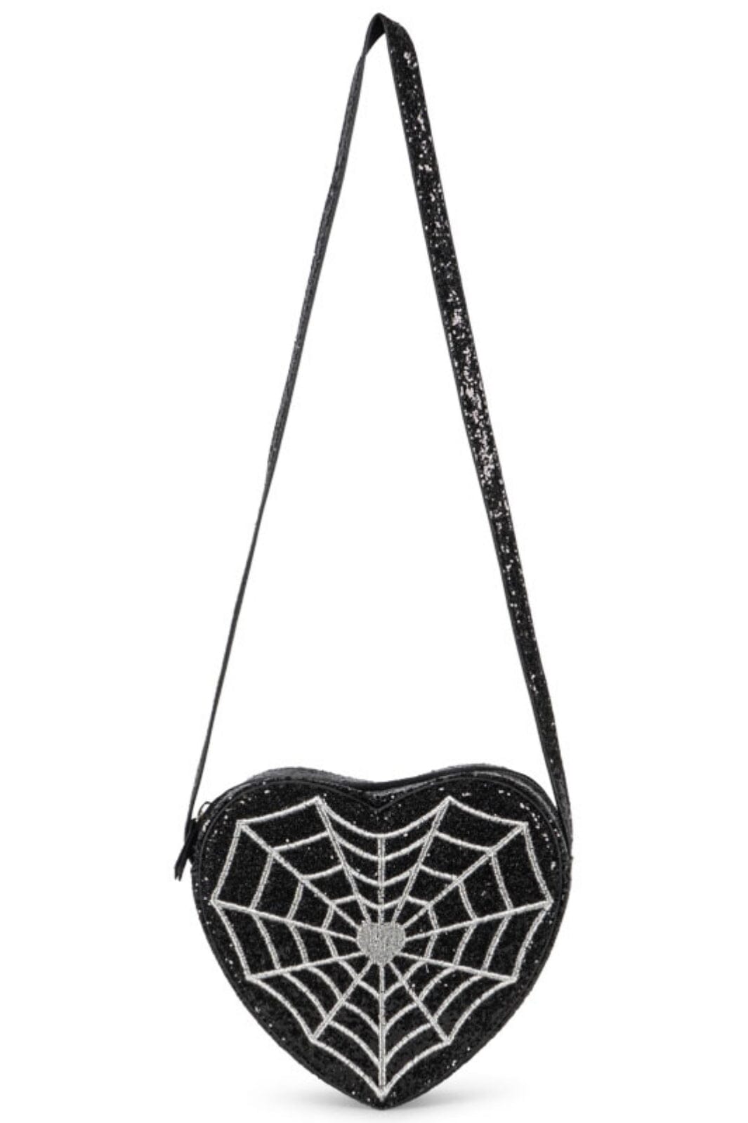 Forudbestilling - Konges Sløjd - Halloween Tut Shoulder Bag Ks102191 - Black Spider Web Accessories 