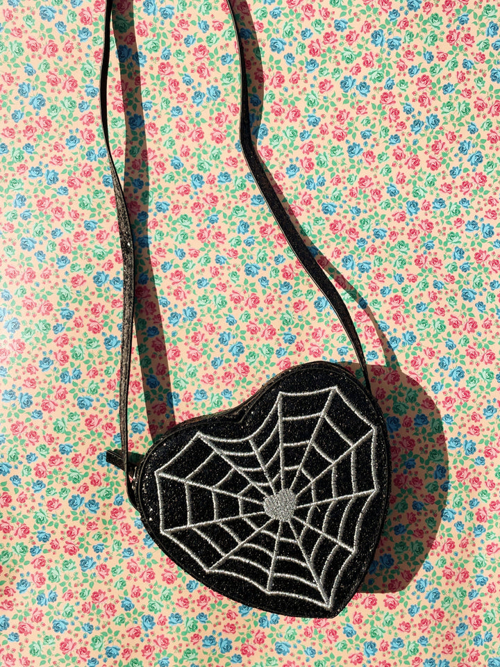 Forudbestilling - Konges Sløjd - Halloween Tut Shoulder Bag Ks102191 - Black Spider Web Accessories 