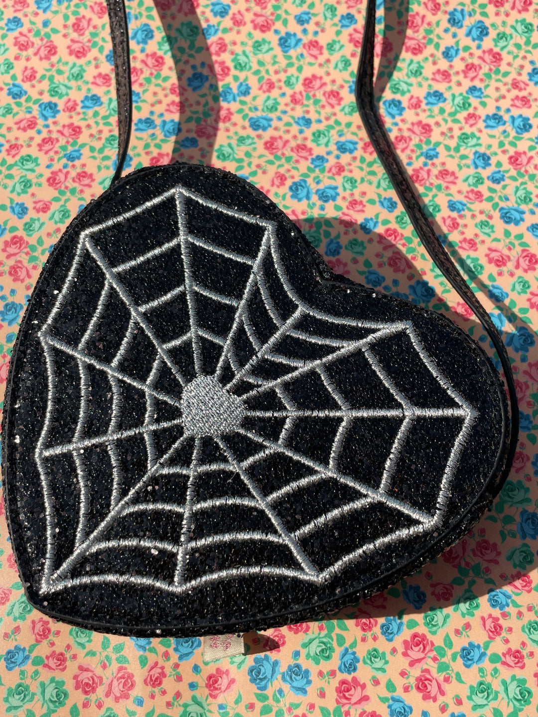 Forudbestilling - Konges Sløjd - Halloween Tut Shoulder Bag Ks102191 - Black Spider Web Accessories 