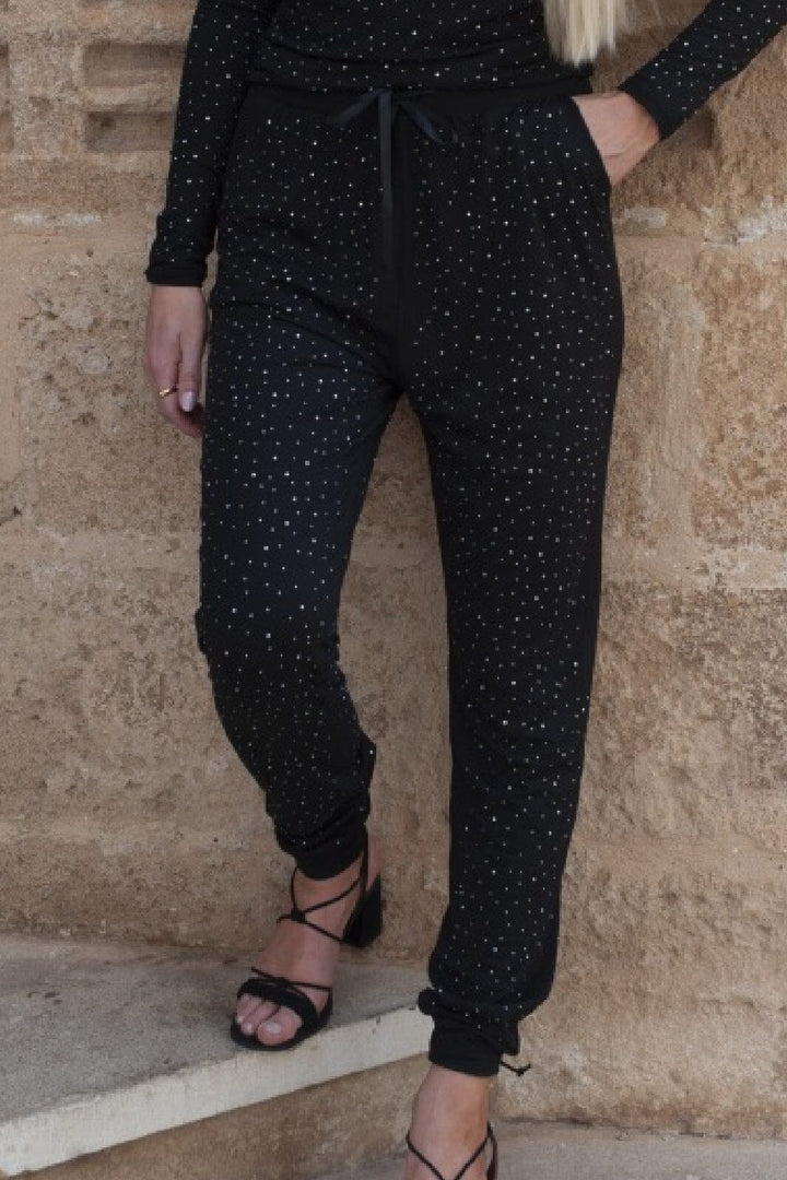 Forudbestilling - Liberte - Alma-Pants - Black Simili