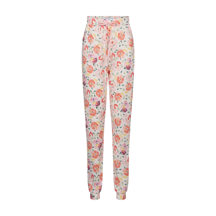 Forudbestilling - Liberte - Alma-Pants - Creamy Peach Flower Bukser 