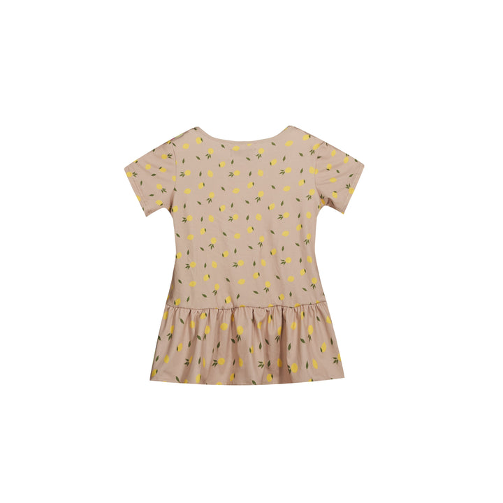 Forudbestilling - Liberte Ami - Alma-Frill-T-Shirt (Kids) - Beige Lemon T-shirts 