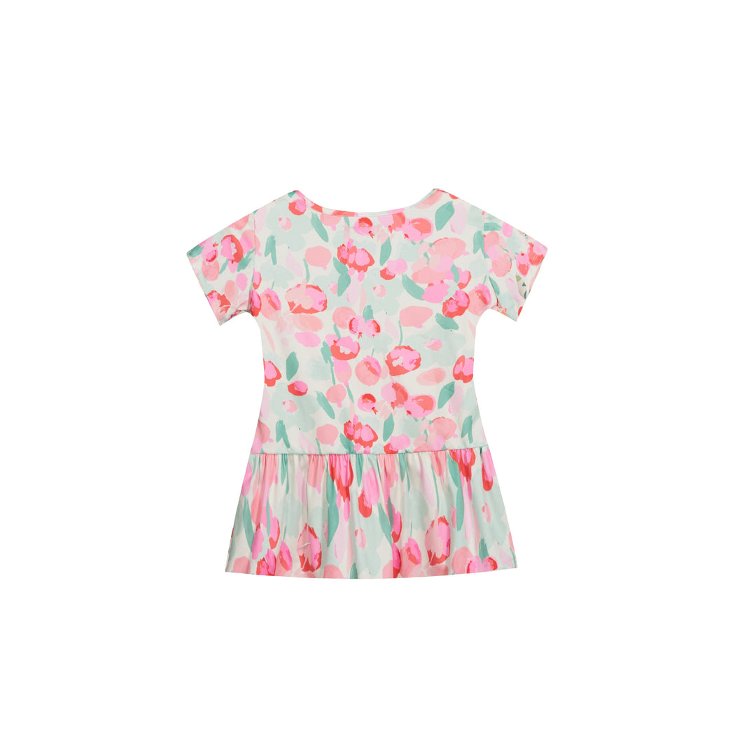 Forudbestilling - Liberte Ami - Alma-Frill-T-Shirt (Kids) - Mint Pink Flower T-shirts 