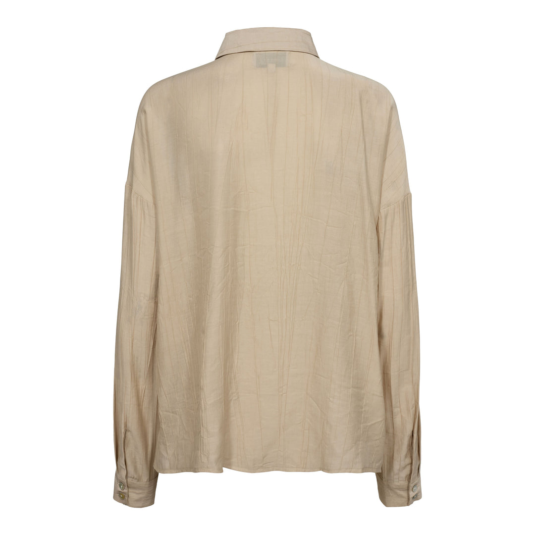 Forudbestilling - Liberte - Carly-Crepe-Shirt - Desert Skjorter 