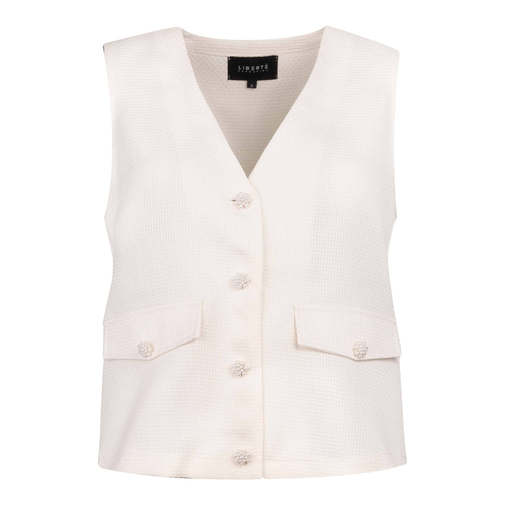 Forudbestilling - Liberte - Dara-Vest - Creme Veste 