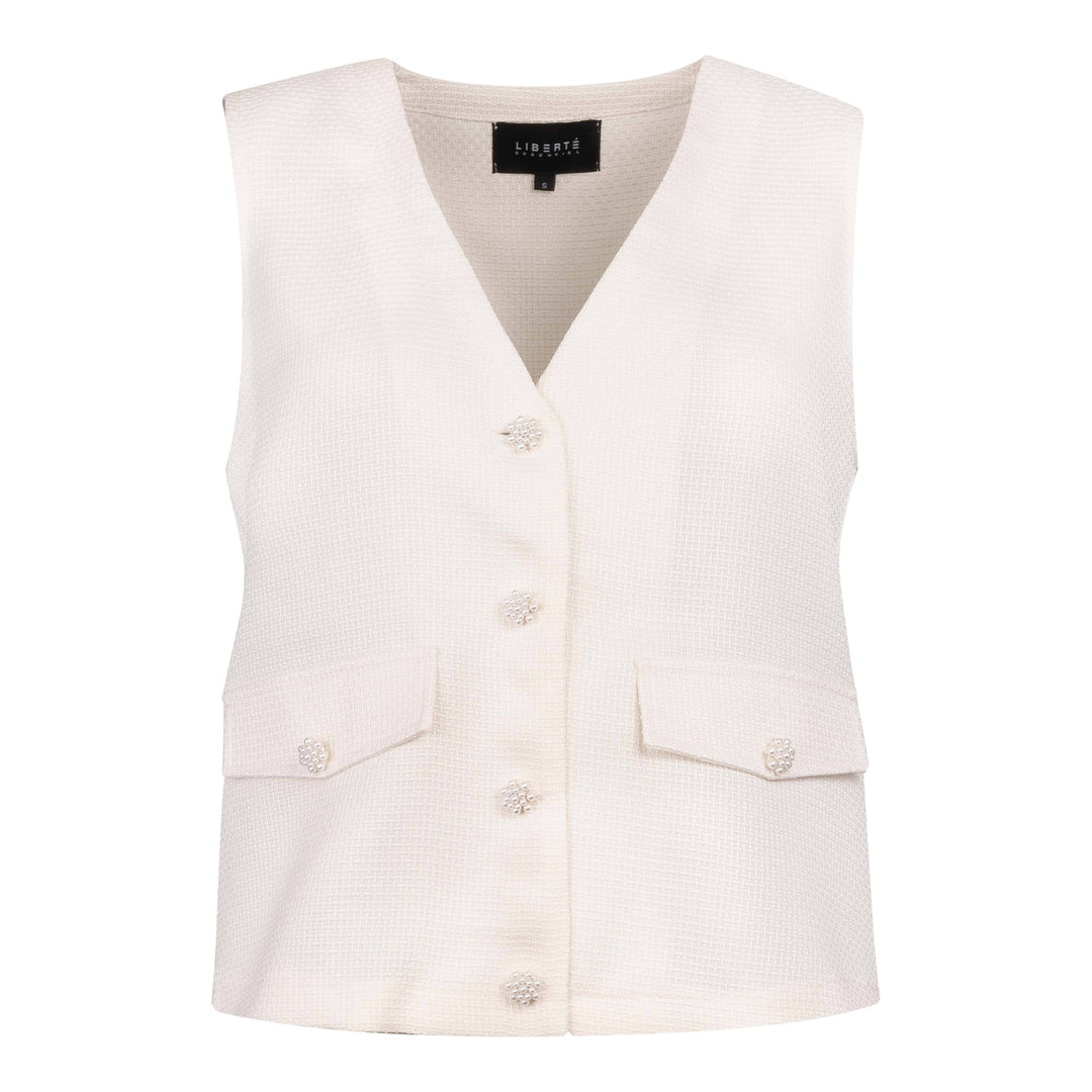 Forudbestilling - Liberte - Dara-Vest - Creme Veste 