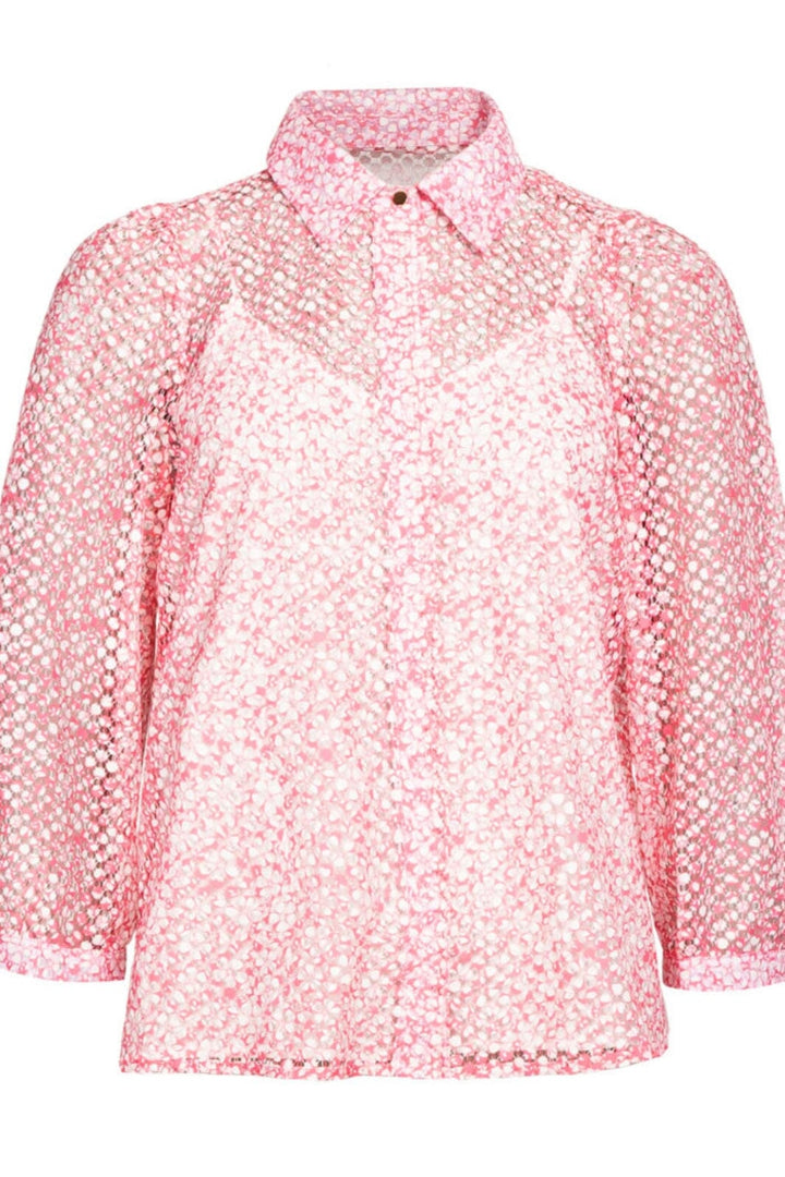 Forudbestilling - Liberte - Flora-Blouse - Pink Lace Skjorter 