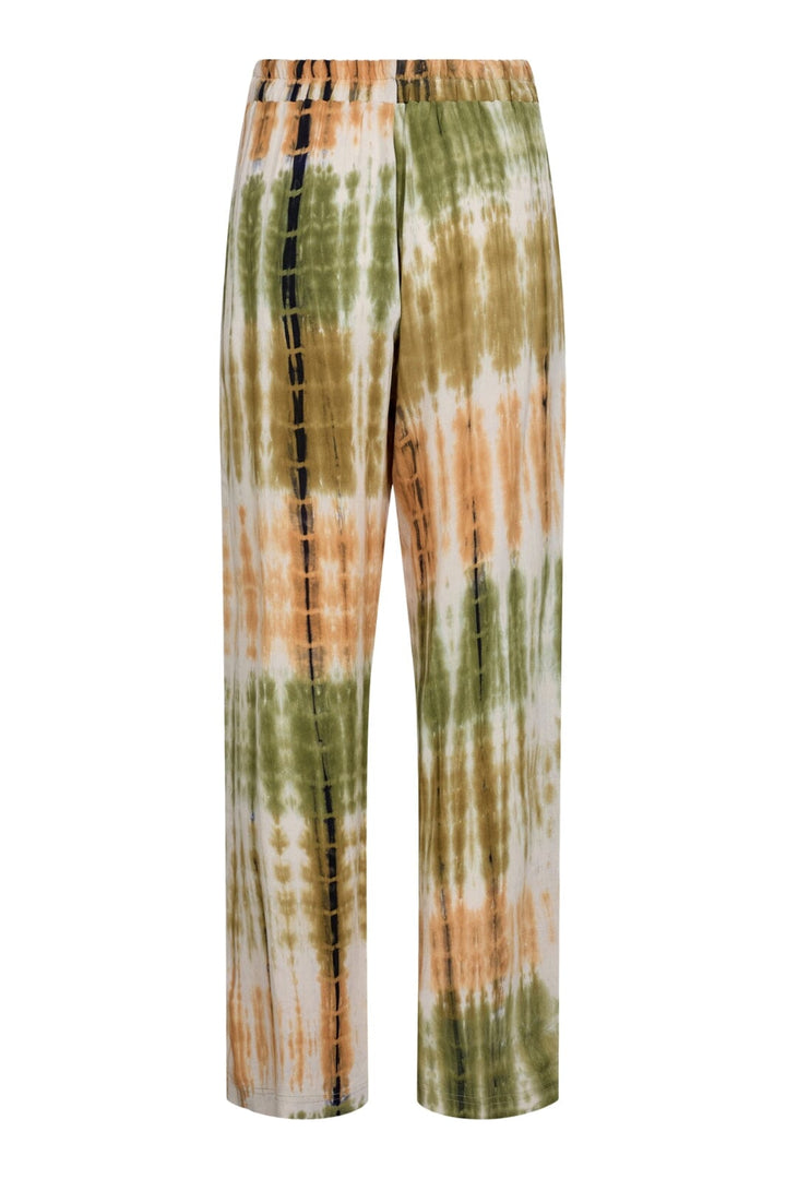 Forudbestilling - Liberte - Freja-Pants - Army Brown Tie Dye (April) Bukser 