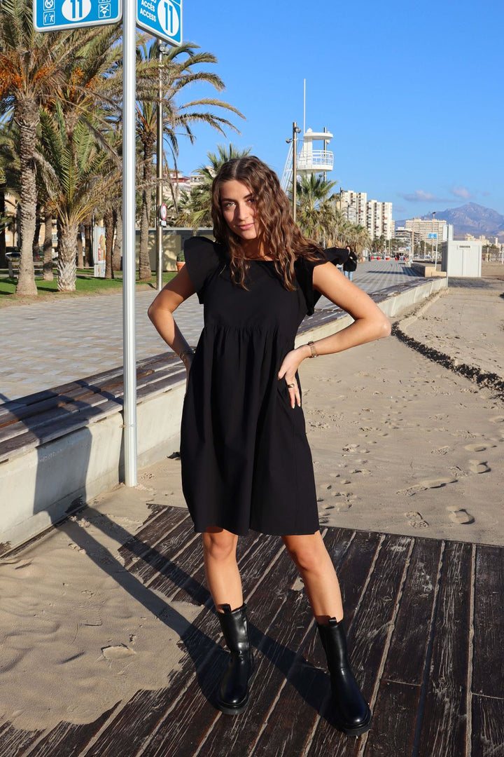 Forudbestilling - Liberte - Gina Dress - Black (Maj/Juni) Kjoler 