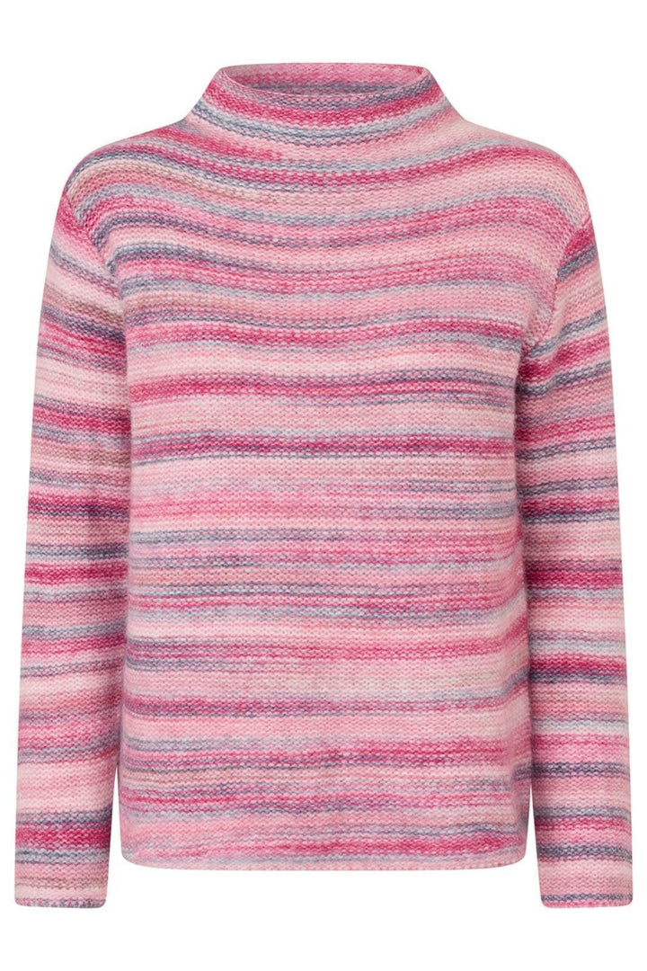 Forudbestilling - Lollys Laundry - Aspenll Knit Jumper Ls - 84 Light Pink Strikbluser 