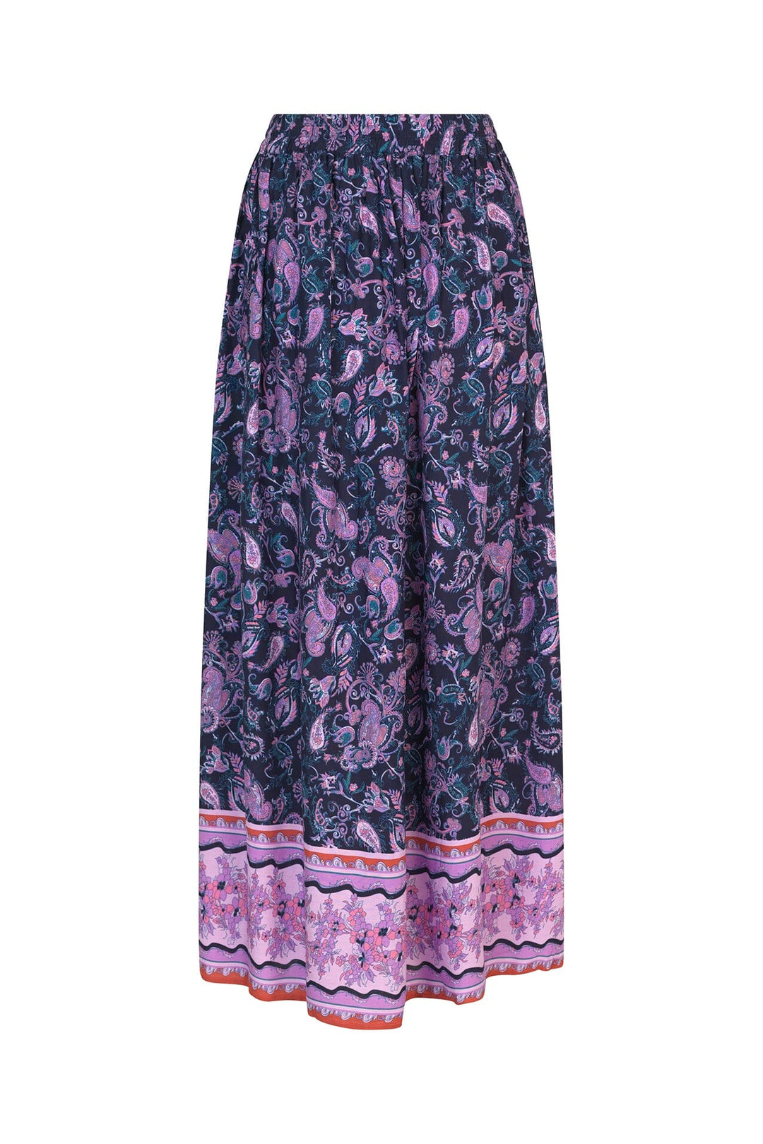 Forudbestilling - Lollys Laundry - Sunsetll Maxi Skirt - 74 Flower Print Nederdele 