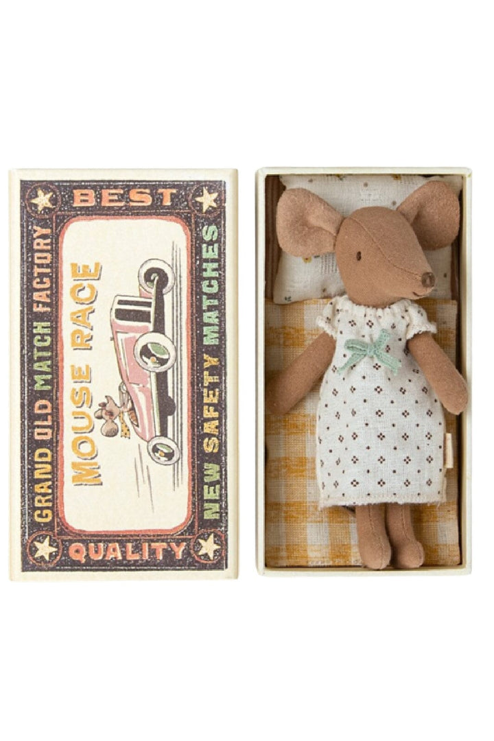 Forudbestilling - Maileg - Big Sister Mouse In Matchbox Jul 