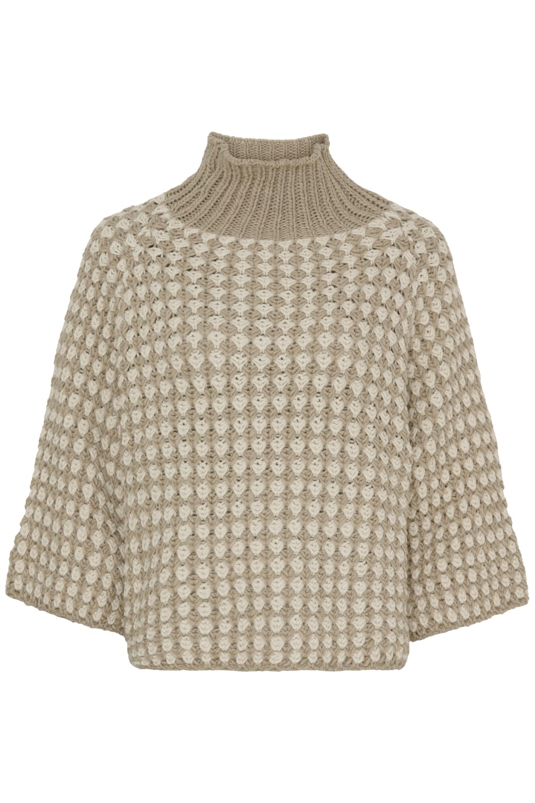 Forudbestilling - Marta Du Chateau - Mdcclementine Knit 23824 - Beige Strikbluser 