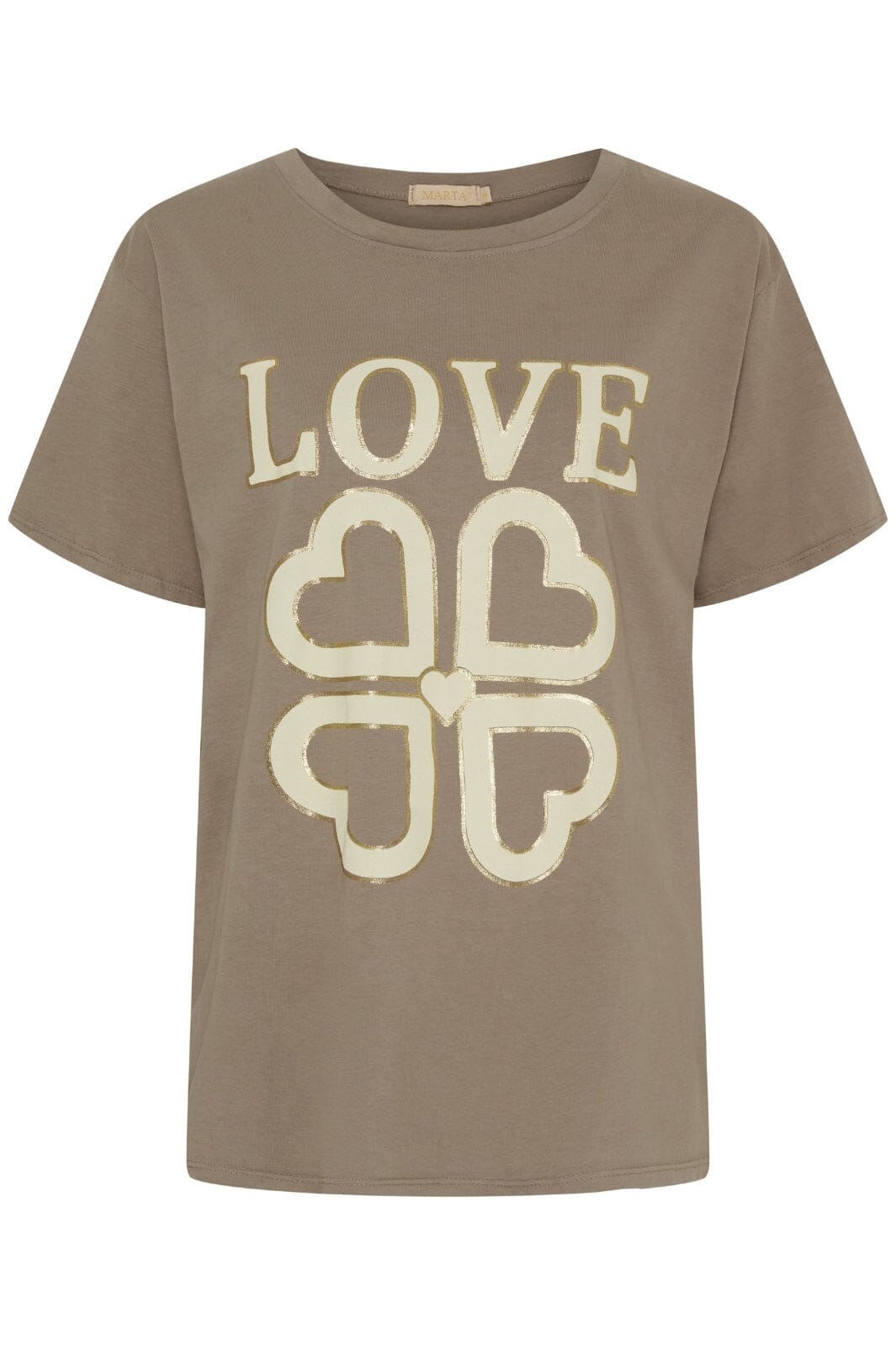 Forudbestilling - Marta Du Chateau - Mdcinge Tee .0532 Love Fango - Love Fango T-shirts 