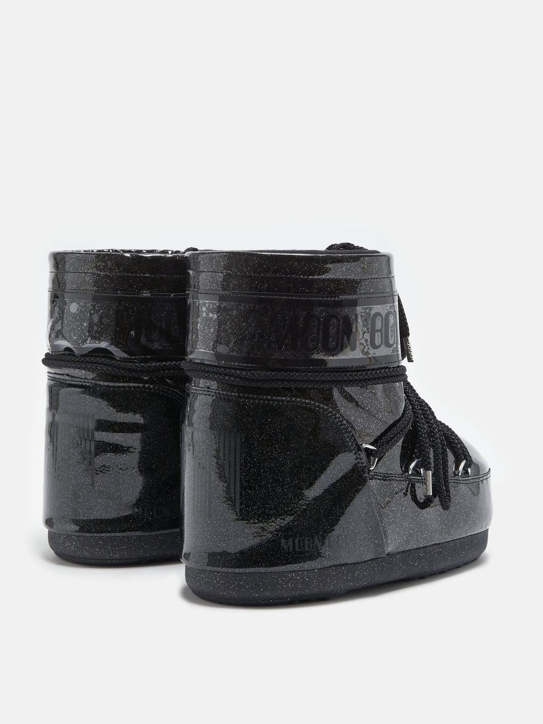 Forudbestilling - Moon Boot - Mb Icon Low Glitter - N001 Black