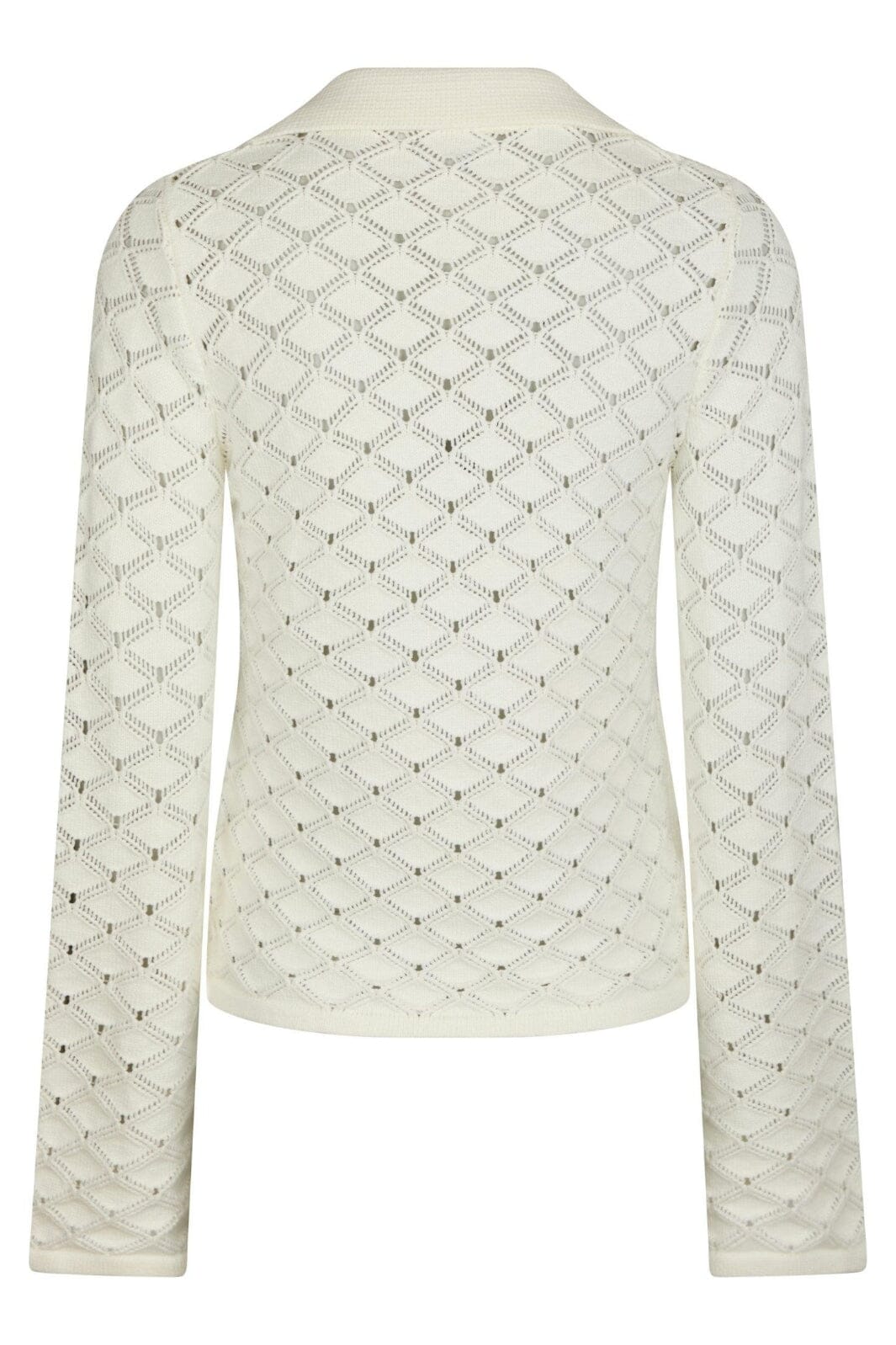 Neo Noir - Aston Stitch Knit Blouse 164486 - 121 - Off White