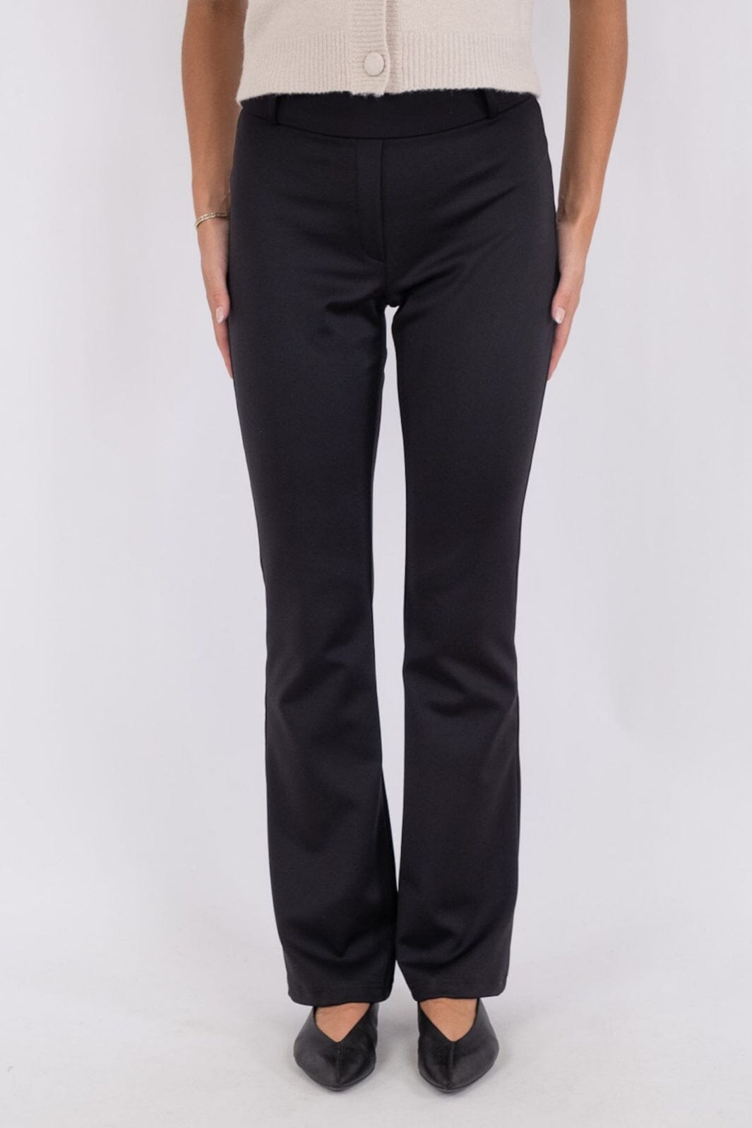 Forudbestilling - Neo Noir - Cobine Stretch Pants - Black Bukser 