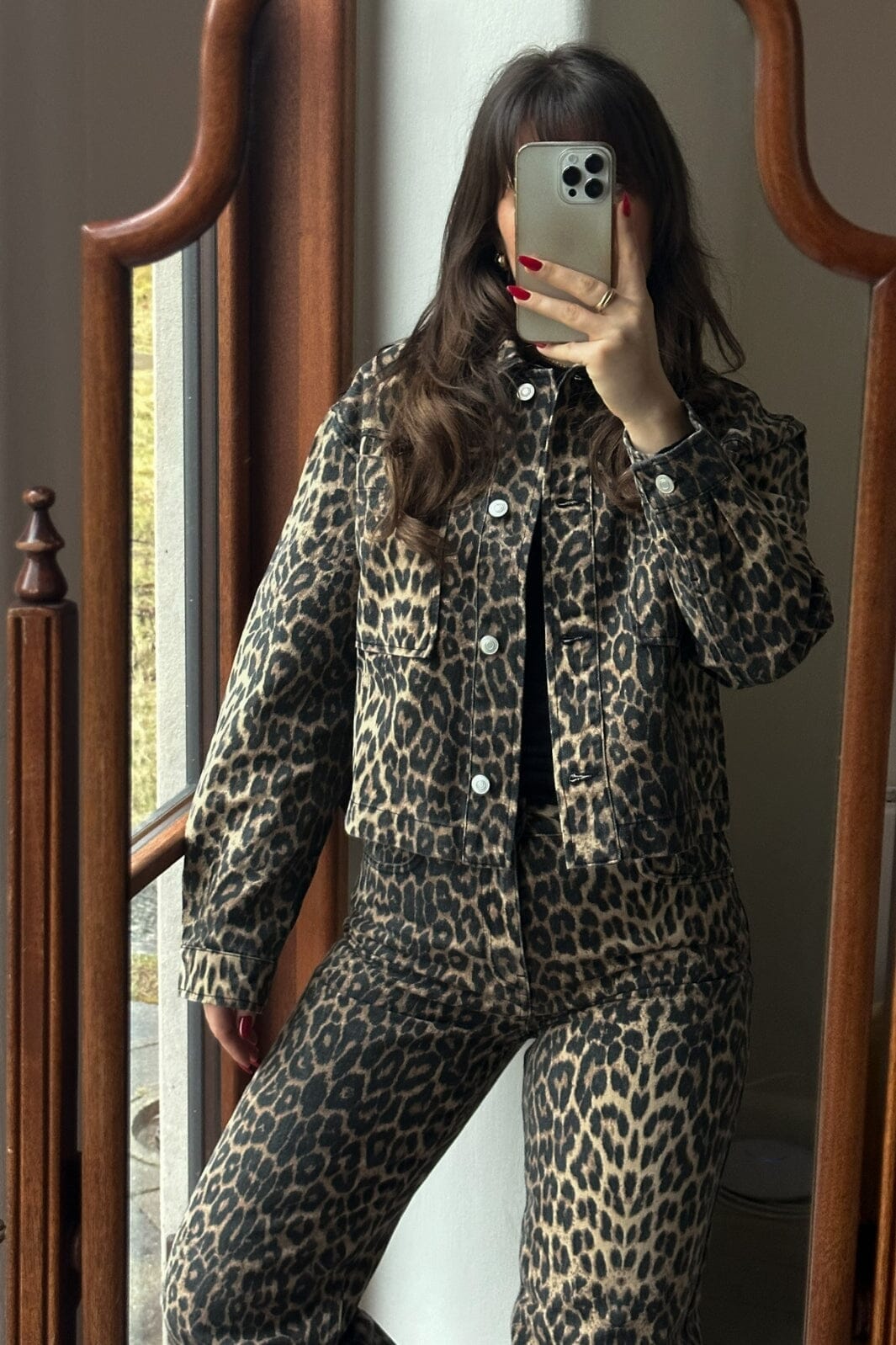 Forudbestilling - Neo Noir - Emilia Leopard Jacket - 400 Leopard Jakker 