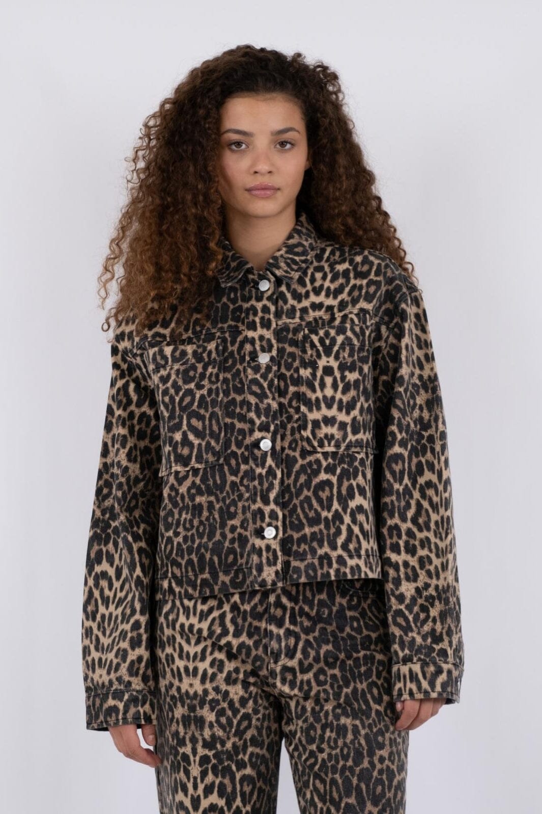 Forudbestilling - Neo Noir - Emilia Leopard Jacket - 400 Leopard Jakker 