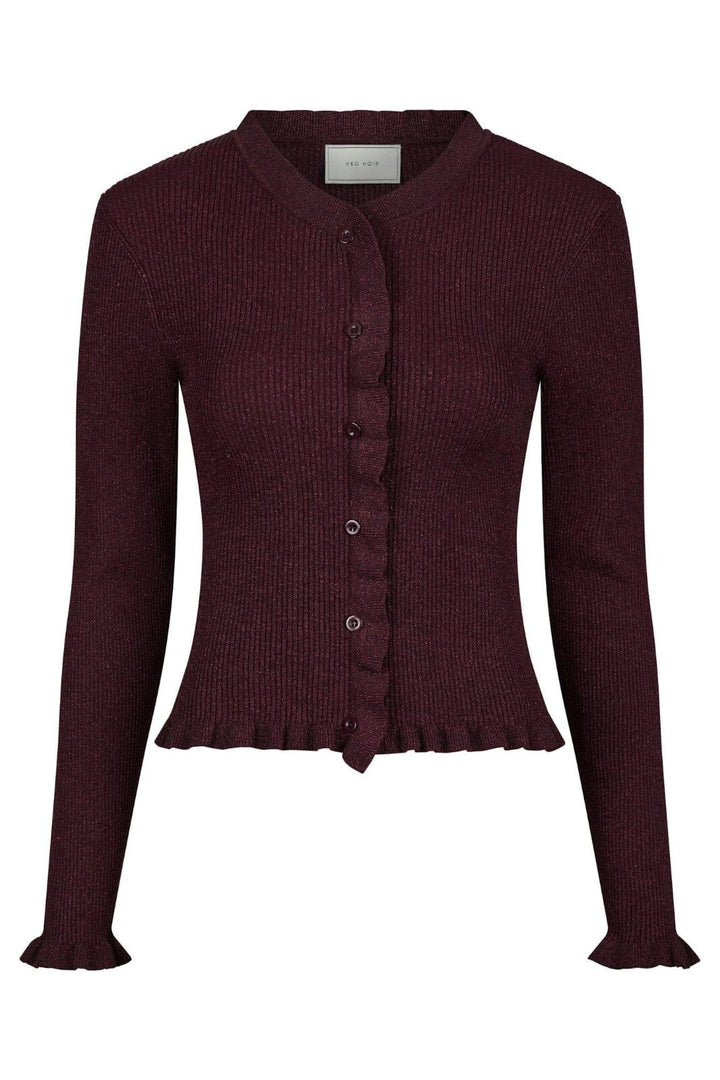 Neo Noir - Eshra Knit Blouse 164433 - Wine