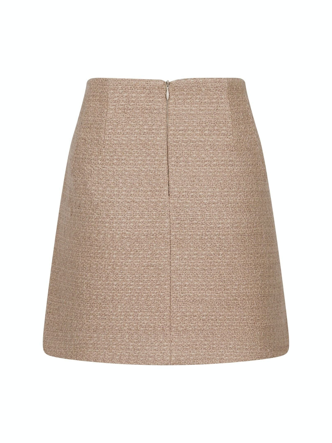 Forudbestilling - Neo Noir - Helmine Classic Boucle Skirt - Sand Nederdele 