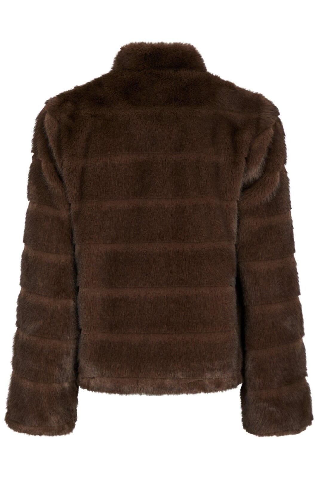 Neo Noir - Kahlia Shaved Faux Fur Coat 164589 - Brown