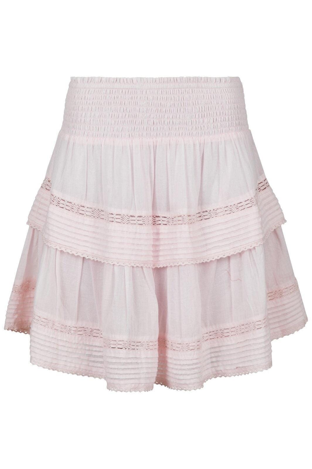 Forudbestilling - Neo Noir - Kenia S Voile Skirt - Light Pink Nederdele 