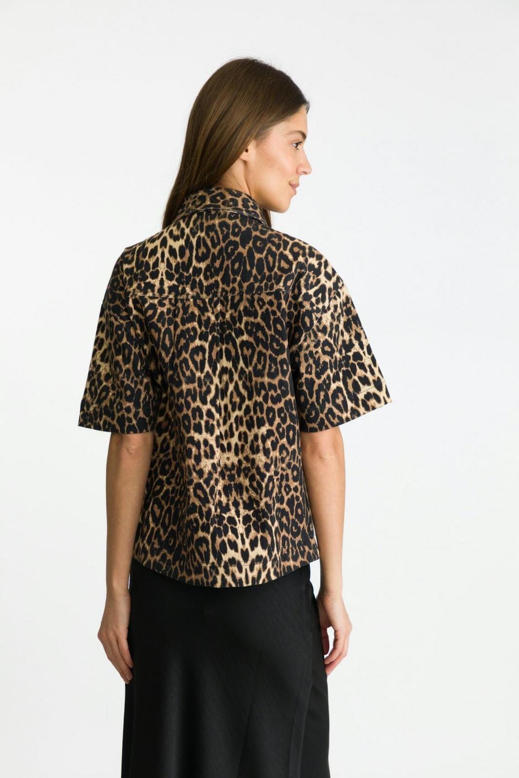 Forudbestilling - Neo Noir - Tiki Leopard Shirt - Leopard Skjorter 
