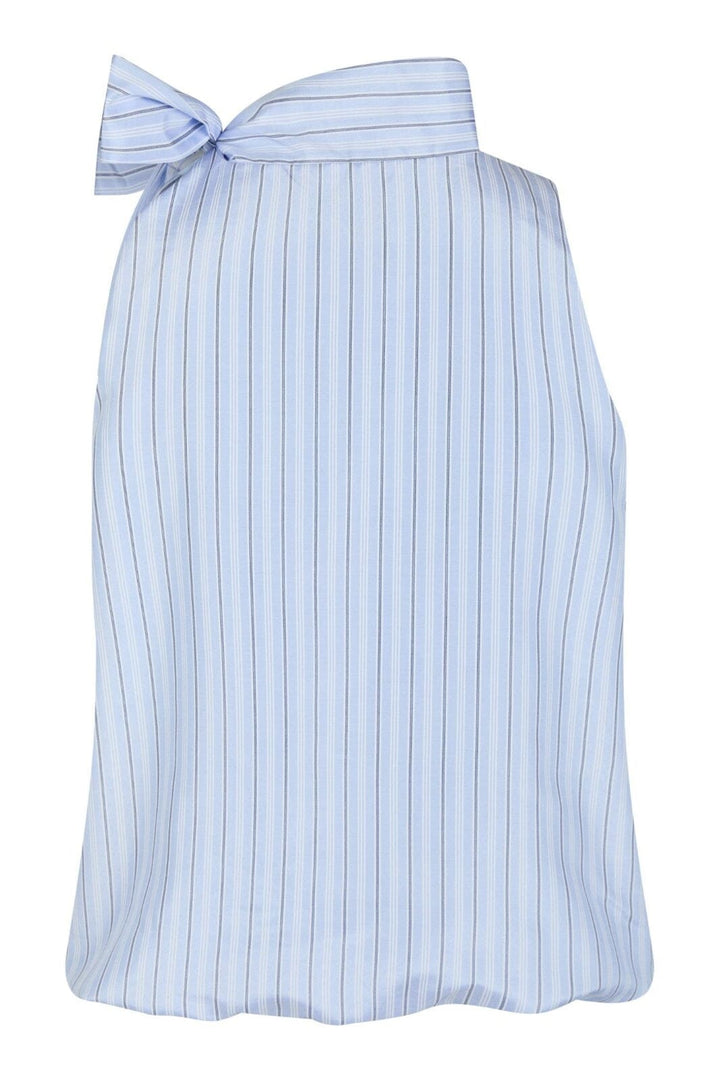 Neo Noir - Veda Stripe Top 165002 - 145 - Light Blue