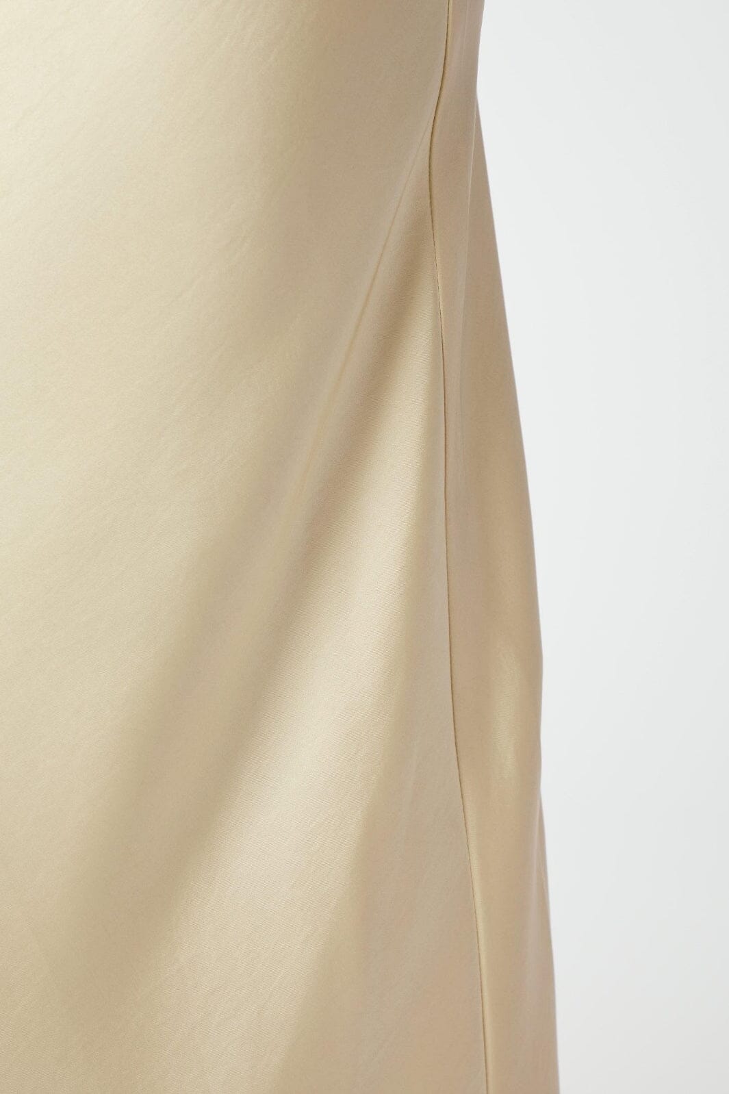 Neo Noir - Vicky Heavy Sateen Skirt 159588 - 191 - Light Yellow