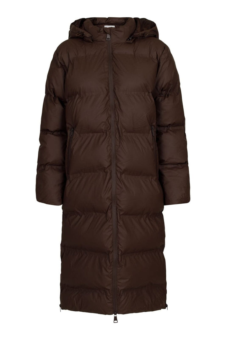 Forudbestilling - Neo Noir - Viviana C Puffer Jacket - Mocca Jakker 