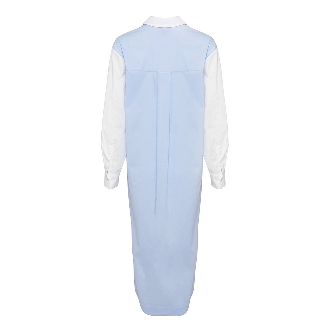 Forudbestilling - Noella - Cendra Long Shirt - s White/Blue Skjorter 