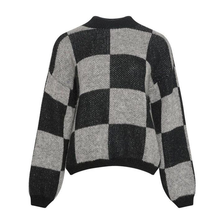 Noella - Kiana Knit Sweater - Black/Grey