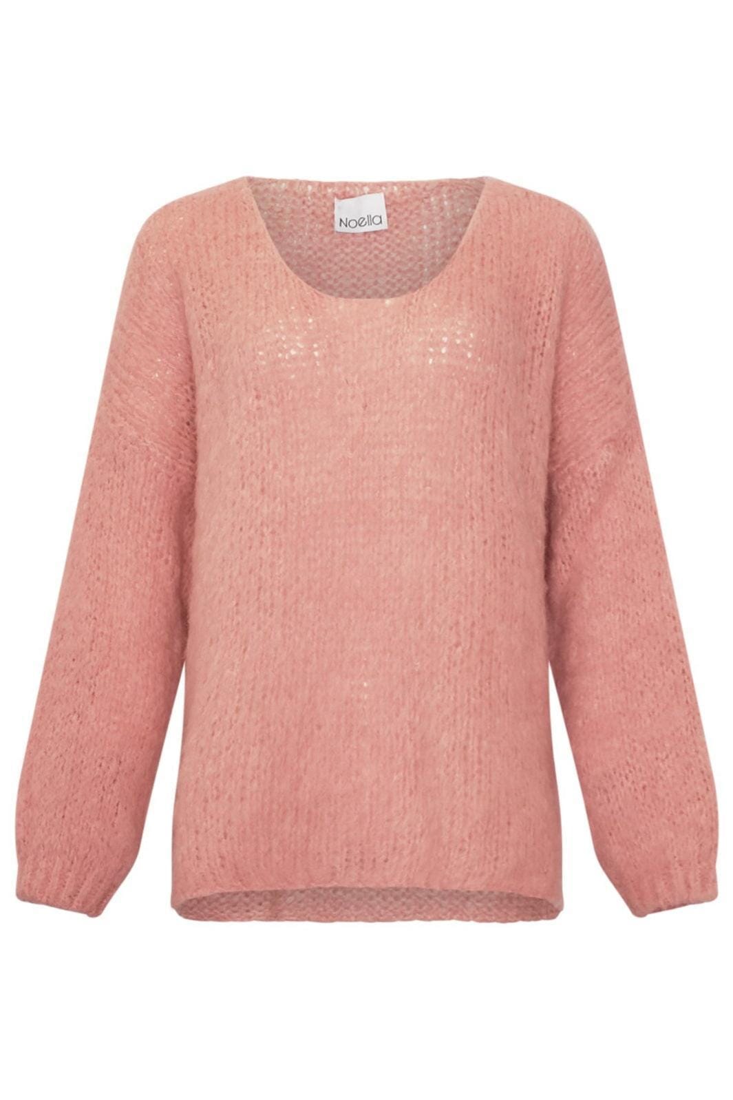 Forudbestilling - Noella - Leilahni Knit - 549 Blush Strikbluser 