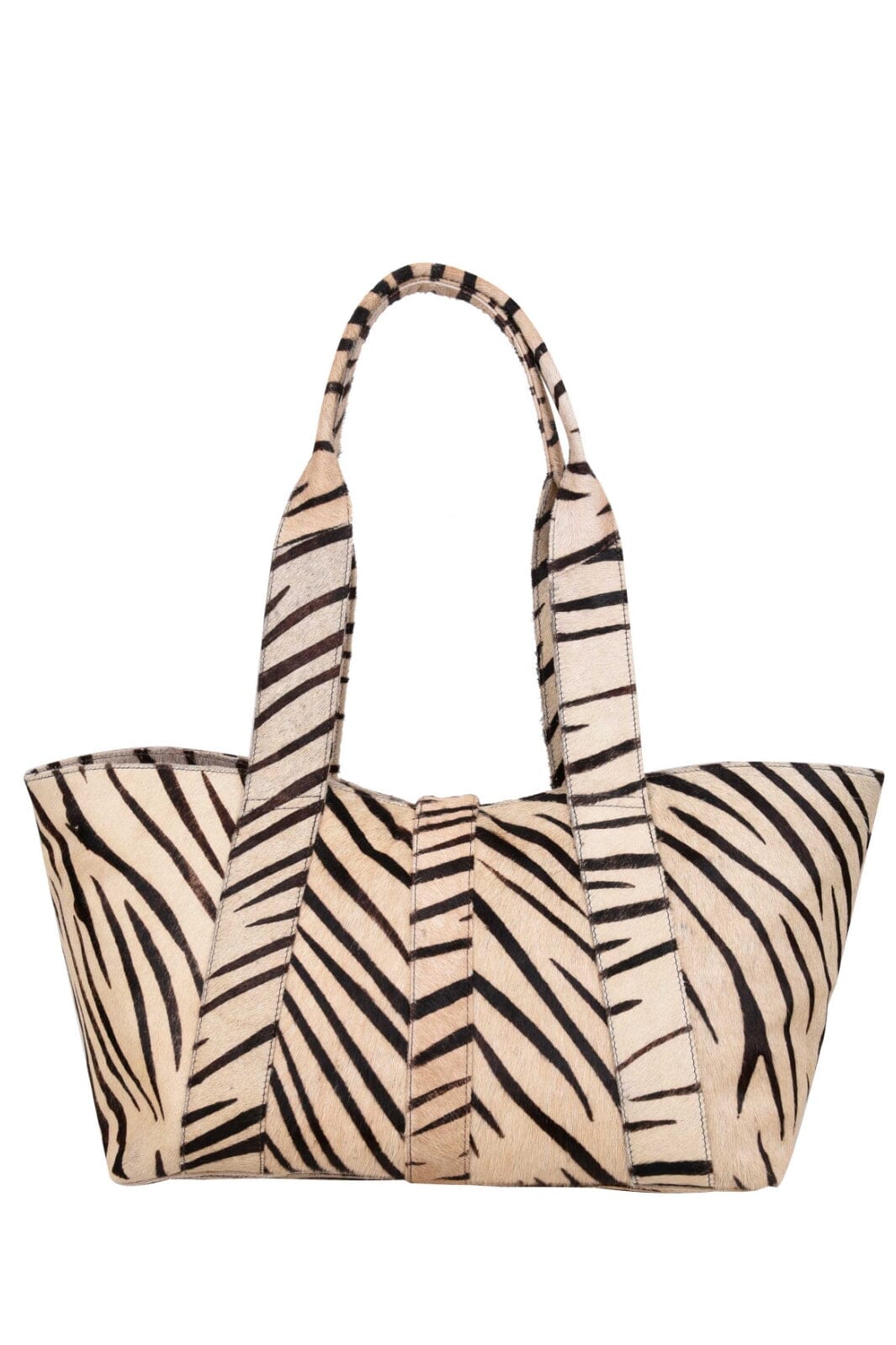 Núnoo - Maxi Shopper Brown Deluxe 70308920 - Stripes