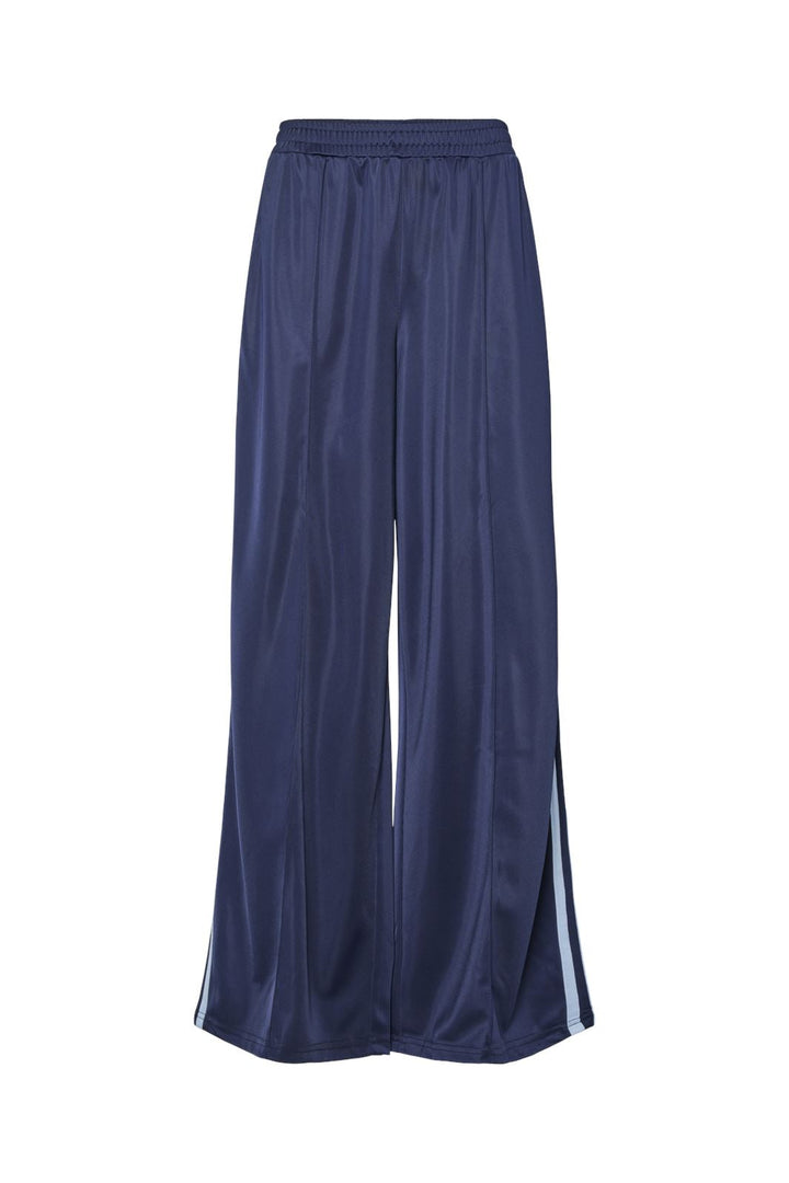 Pieces - Pcgrace Ultra Wide Pants Fsy - 4756232 Cashmere Blue Stripe