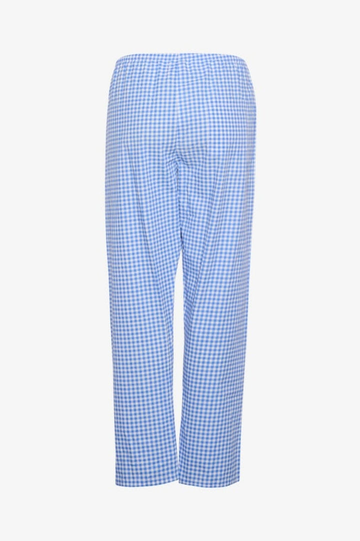 Forudbestilling - Sissel Edelbo - Asta Organic Cotton Pants SE 1399 - Blue Checks Bukser 