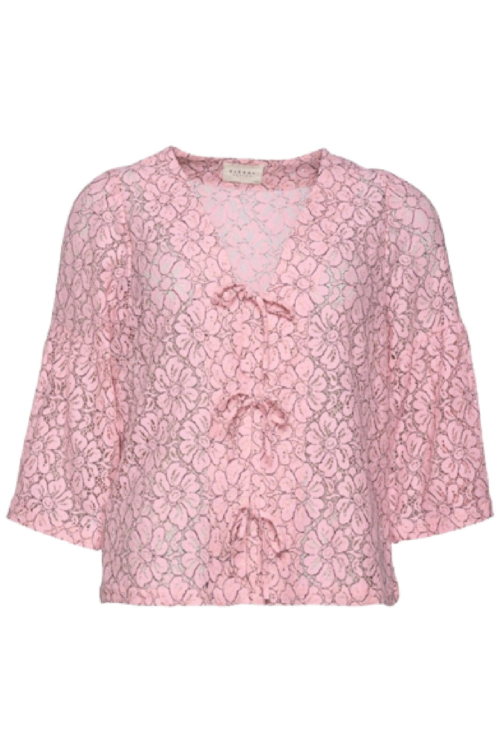 Forudbestilling - Sissel Edelbo - Lace Leftover Top - Pink Toppe 